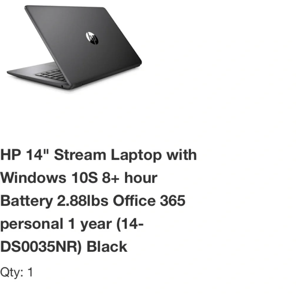 HP Stream Laptop